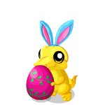 Gif animé Pâques lapin